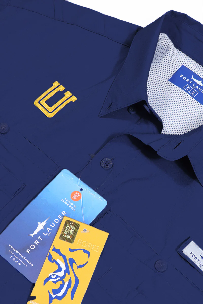 Camisas y Blusas Tipo Pescador Edición Tigres UANL